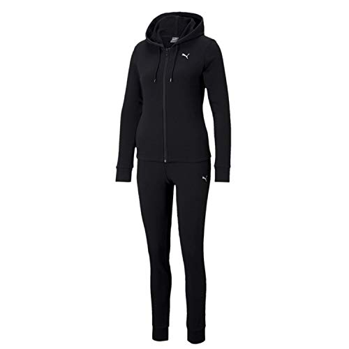 PUMA Classic HD. Sweat Suit TR Chándal, Mujer, Black, M