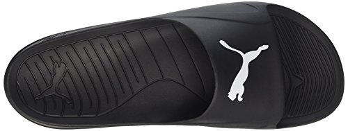 PUMA Divecat, Sandalias Deslizantes Unisex-Adulto, Negro (Black/White), 46 EU