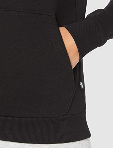 PUMA ESS Logo Hoody TR Sweatshirt, Mujer, Cotton Black, XL
