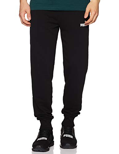PUMA ESS Logo Pants TR cl Pants, Hombre, Puma Black, XXL