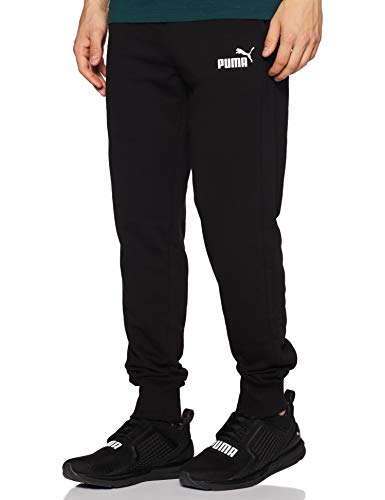 PUMA ESS Logo Pants TR cl Pants, Hombre, Puma Black, XXL