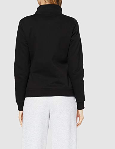 PUMA ESS Track FL Sudadera, Mujer, Negro (Cotton Black), M