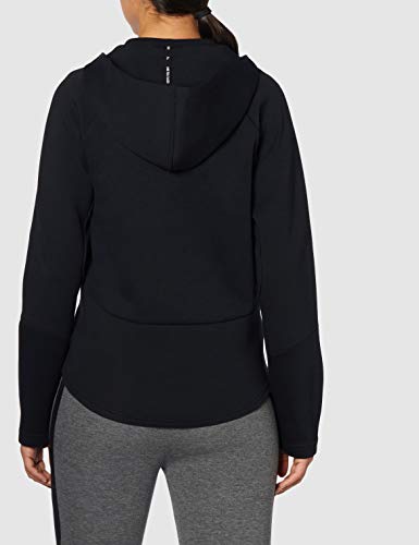 PUMA Evostripe Full-Zip Hoodie Sudadera, Mujer, Puma Black, XL