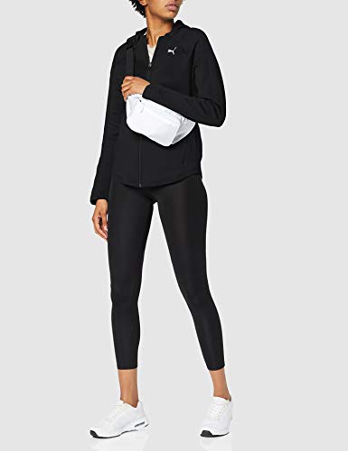 PUMA Evostripe FZ Hoody Sudadera, Mujer, Black, XS