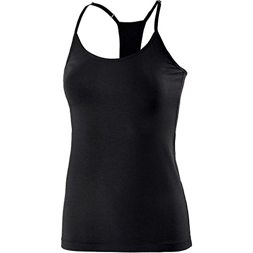 PUMA Iconic Racer Back Tank Top 1p Ropa Interior, Mujer, Negro, Small
