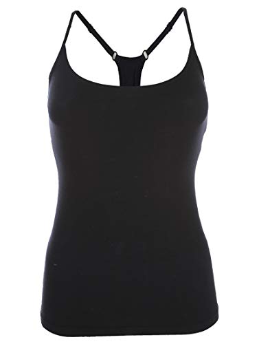 PUMA Iconic Racer Back Tank Top 1p Ropa Interior, Mujer, Negro, Small