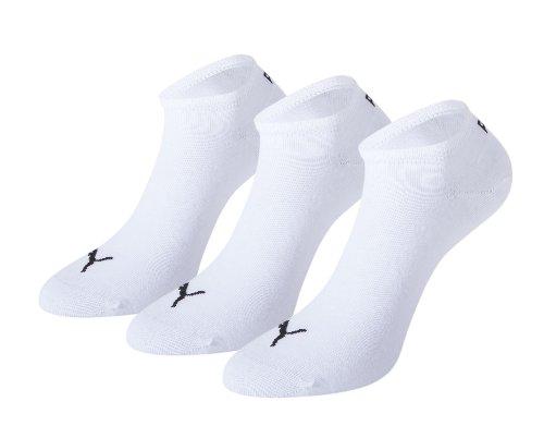 PUMA Invisible Sneaker - Calcetines Tobilleros Unisex, Pack de 6, Color Blanco (White), Talla 43/46