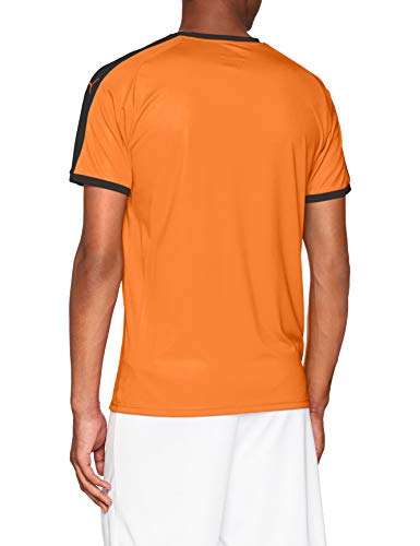 PUMA Liga Jersey T-Shirt, Hombre, Golden Poppy Black, M