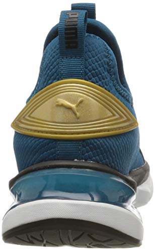 PUMA LQDCELL Shatter Mid WNS, Zapatillas de Gimnasio Mujer, Negro (Digi/Blue Team Gold Black), 36 EU
