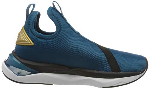 PUMA LQDCELL Shatter Mid WNS, Zapatillas de Gimnasio Mujer, Negro (Digi/Blue Team Gold Black), 36 EU