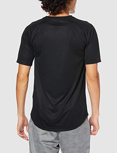 Puma Men's MCFC Stadium INT SS Jersey, Black/Georgia Peach, Large