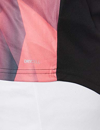 Puma Men's MCFC Stadium INT SS Jersey, Black/Georgia Peach, Large