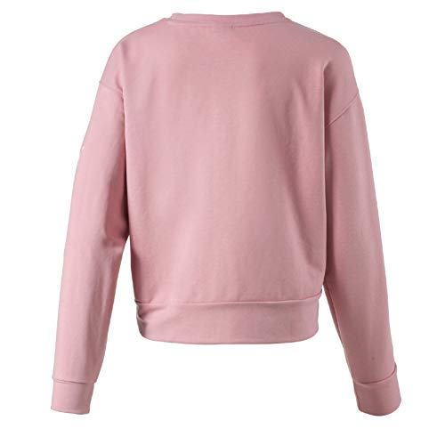 PUMA Modern Sports Crew Sweat TR G Sudadera, Niñas, Bridal Rose, 116