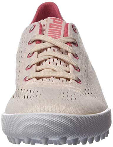 Puma - Monolite Cat Em, Zapatos de Golf Mujer, Rosa (Rosewater-Rapture Rose 03), 37 EU