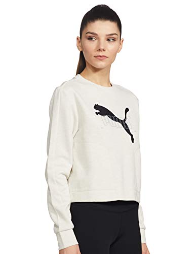 PUMA Nu-tility Crew Sudadera, Mujer, Rosa, S
