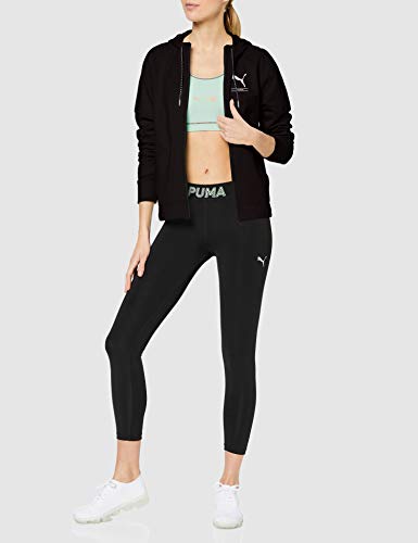 PUMA Nu-Tility FZ Hoody Sudadera, Mujer, Puma Black, S