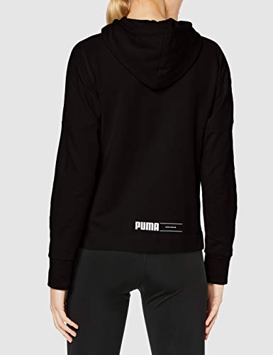 PUMA Nu-Tility FZ Hoody Sudadera, Mujer, Puma Black, S