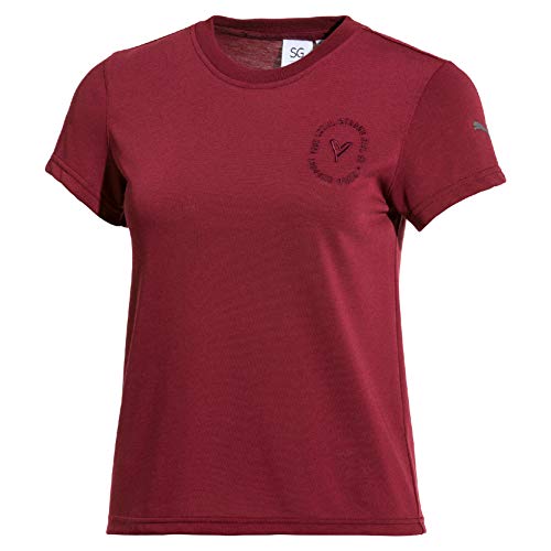 PUMA SG X tee 2 Camiseta, Cordobés, XS para Mujer