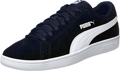 PUMA Smash v2, Zapatillas Unisex Adulto, Azul (Peacoat White), 42 EU
