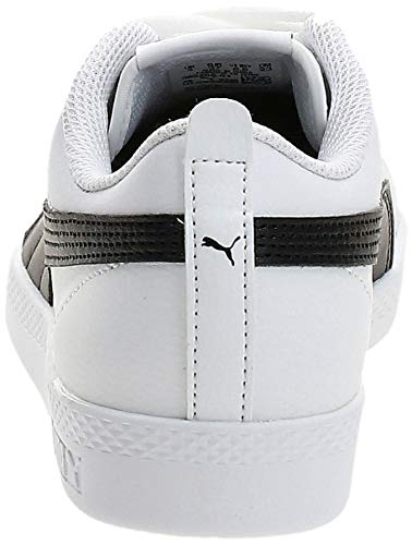 PUMA Smash Wns V2 L, Zapatillas Mujer, Blanco White Black, 40 EU
