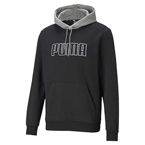 PUMA Sudadera Modelo Block Emb Hoodie FL Marca, Negro, M