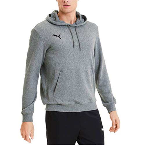 PUMA Teamgoal 23 Causals Hoody Sudadera, Hombre, Medium Gray Heather, M