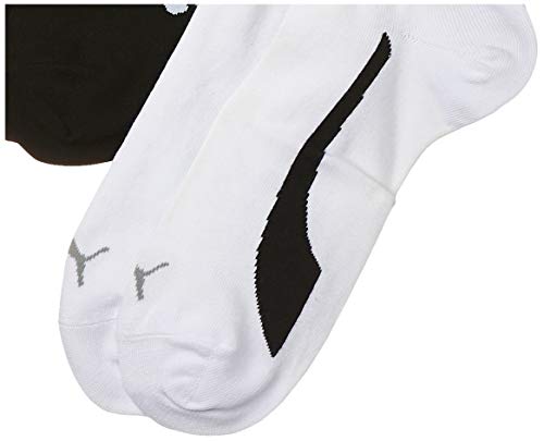 PUMA Unisex Lifestyle Sneakers 3P - Calcetines unisex, color negro, talla 39-42