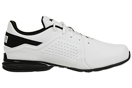 PUMA Viz Runner, Zapatillas de Running Hombre, Blanco White Black, 42 EU