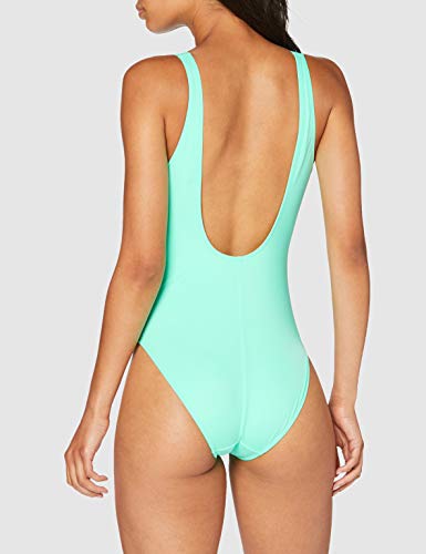 PUMA Women's Classic Bikini Bottom Traje de baño de una Pieza, Verde Menta, L para Mujer