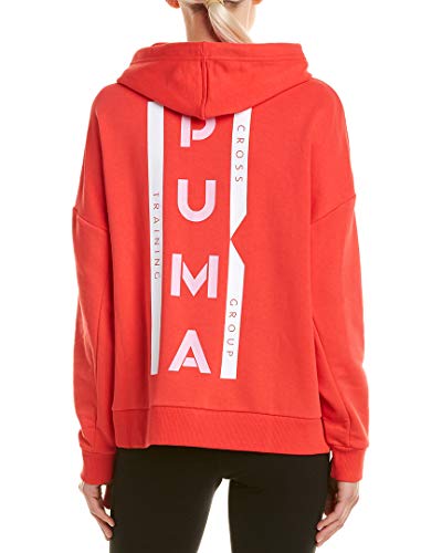 PUMA Xtg Sudadera con capucha y media cremallera para mujer - rojo - S