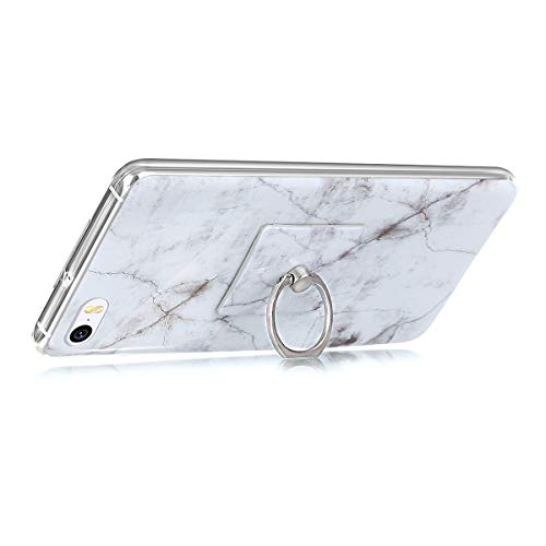 QPOLLY - Carcasa de silicona para iPhone 5S, diseño de mármol, Marbre #5