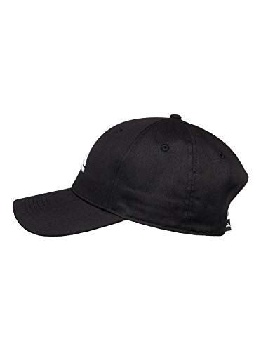 Quiksilver Decades - Gorra con Ajuste Posterior a Presión para Chicos 8-16 Gorra con Ajuste Posterior a Presión para Chicos 8-16, Niños, Black, Talla única