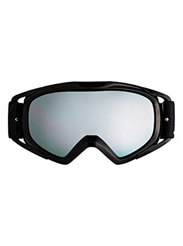 Quiksilver Eagle 2.0-Máscara para Snowboard/Esquí para Chicos 8-14, Niños, Black Snow Party, 1SZ