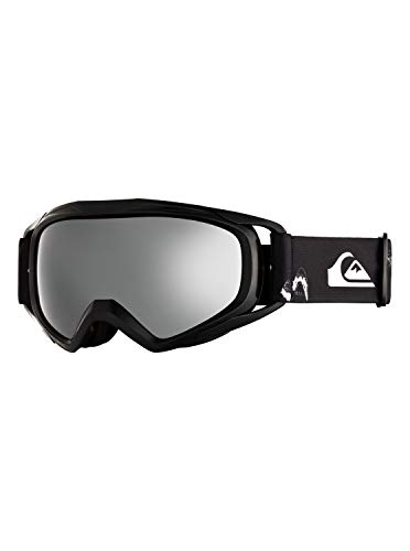 Quiksilver Eagle 2.0-Máscara para Snowboard/Esquí para Chicos 8-14, Niños, Black Snow Party, 1SZ