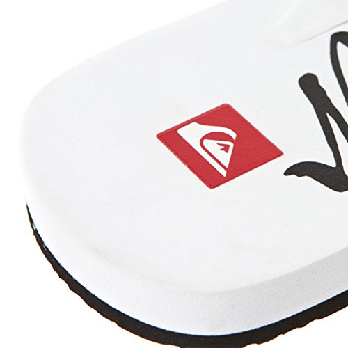 Quiksilver Echo Script - Sandalias para hombre Blanco Size: 43 EU