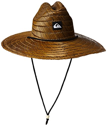 Quiksilver Men's Pierside Straw Sun Hat, Dark Brown, 2XL