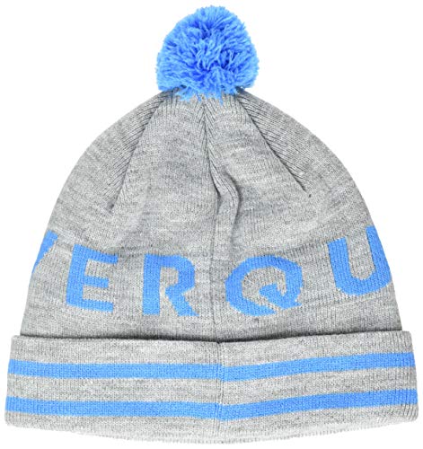 Quiksilver Summit - Gorro con Pompón para Chicos 8-16 Gorro con Pompón, Niños, Light Grey Heather, 1SZ