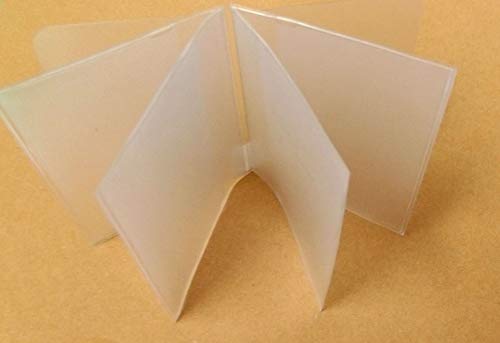 Rainbow of California Tres (3) insertos de cartera por paquete – 4 páginas insertos – se adapta a tripliegues o billetera de bifold S (4 páginas) EE. UU.