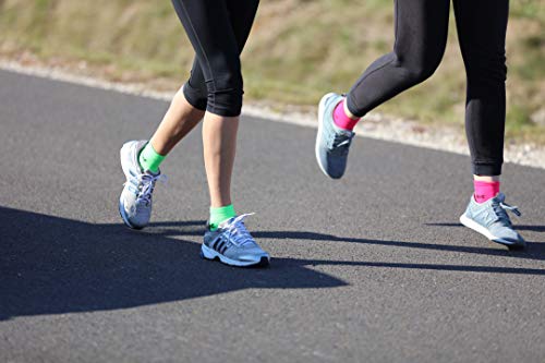 Rainbow Socks - Hombre Mujer Calcetines de Deporte Neon - 6 Pares - Multicolor - Talla UE 44-46