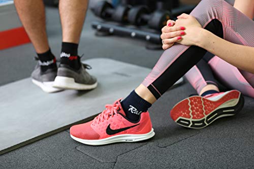 Rainbow Socks - Hombre Mujer Calcetines de Deporte Neon - 6 Pares - Multicolor - Talla UE 44-46