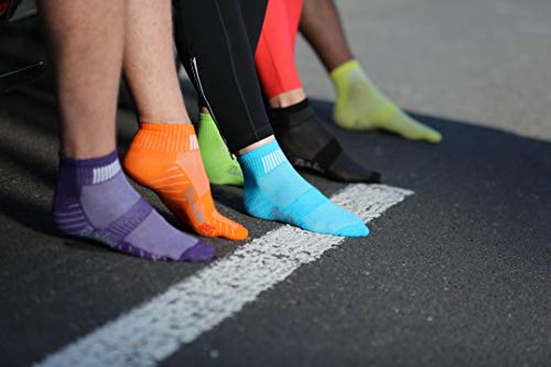 Rainbow Socks - Hombre Mujer Calcetines Deporte Colores de Algodón - 12 Pares - Multicolor - Talla 36-38