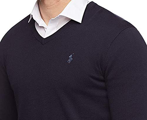 Ralph Lauren - Jersey para hombre azul marino S