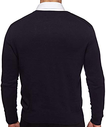 Ralph Lauren - Jersey para hombre azul marino S