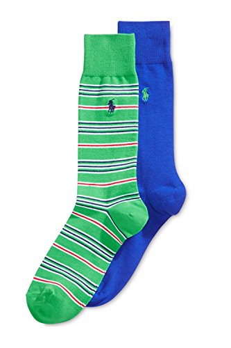 Ralph Lauren Polo pantalones de cachemira calcetines 2-Pack (Talla única)