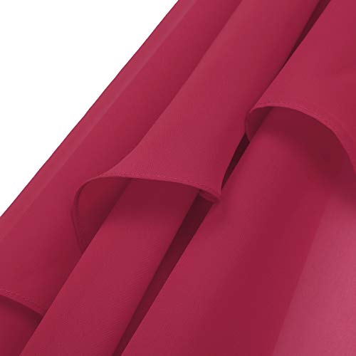 ranrann Chal Larga de Boda Fiesta para Mujer Estola de Gasa Verano Capa Chifón Elegante de Novia Cárdigan de Playa Top Bolero de Ceremonia Noche Vino Rojo One Size