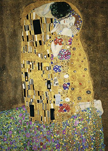Ravensburger- Klimt: El Beso Obras de Arte Rompecabeza de 1000 Piezas, Multicolor (15743 3)