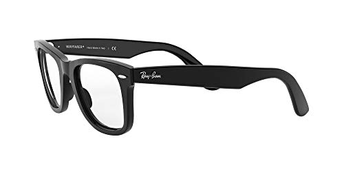 Ray-Ban 0rx 4340v 2000 50 Monturas de gafas, Shiny Black, Unisex-Adulto