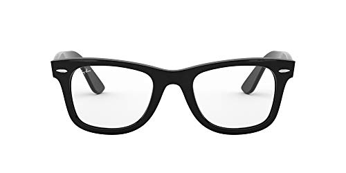 Ray-Ban 0rx 4340v 2000 50 Monturas de gafas, Shiny Black, Unisex-Adulto