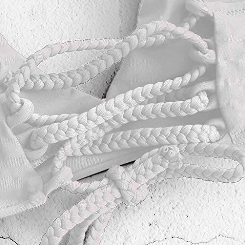 Realde-Trajes de baño Mujer Trajes de Baño Vendado de Dos Piezas Estampado Bikini Conjunto Bikini de Triángulo Trajes de Baño Bañadores Swimwear Ropa De Baño de Sexy Conjunto de Bikinis