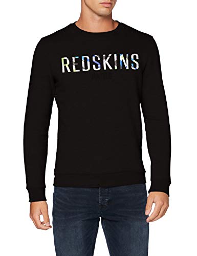 Redskins PANAME Coach Suéter, Negro, S para Hombre